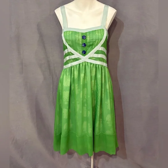 Matilda Jane | Dresses | Matilda Jane Green Dress With Blue Accents |  Poshmark